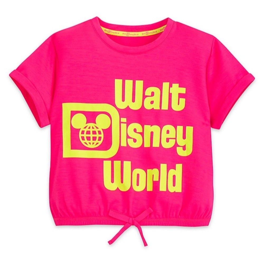 NEW never worn neon Walt Disney World top